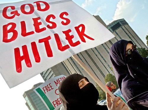 Muslimas preisen Hitler